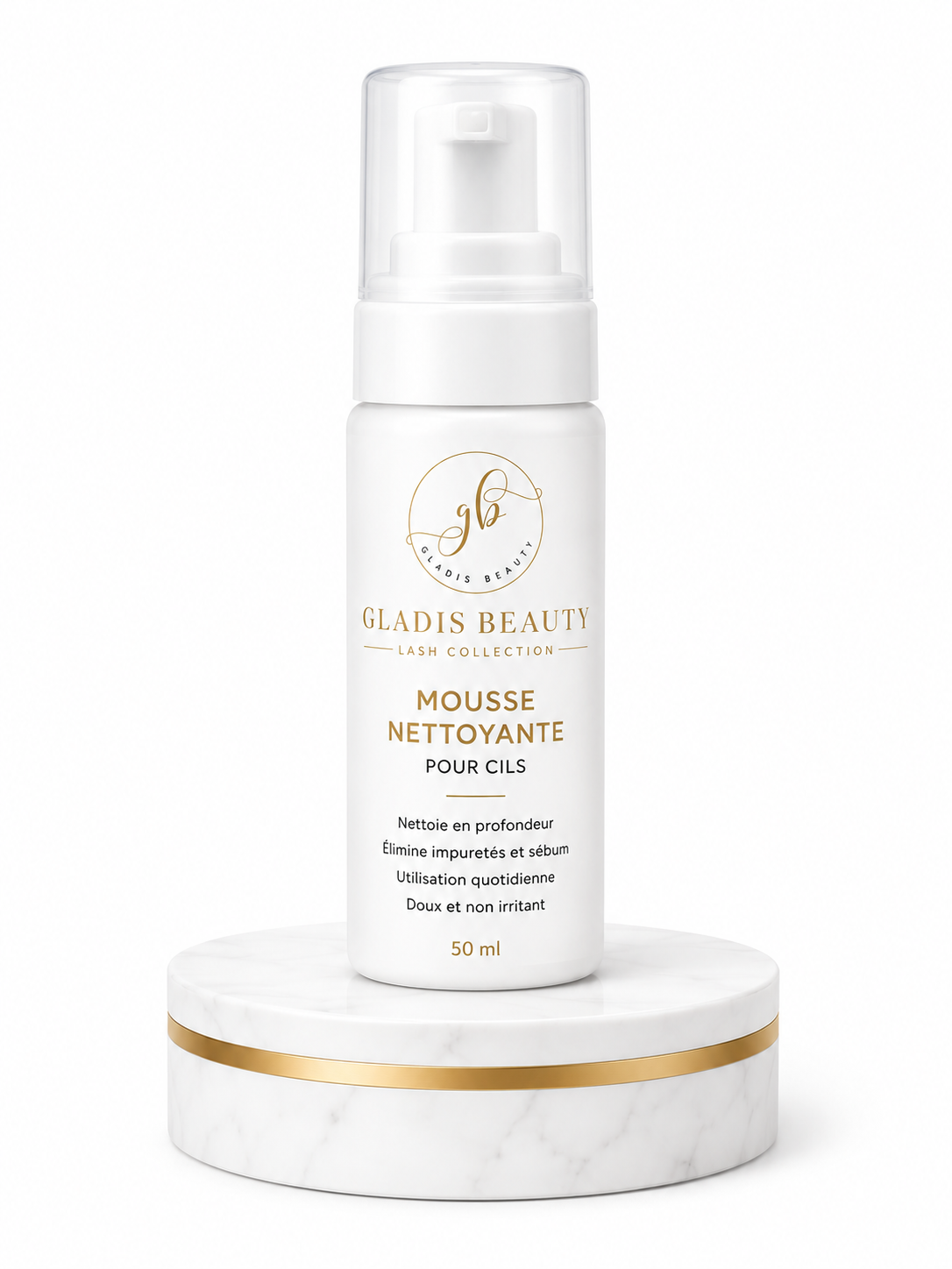 Mousse nettoyante pour cils