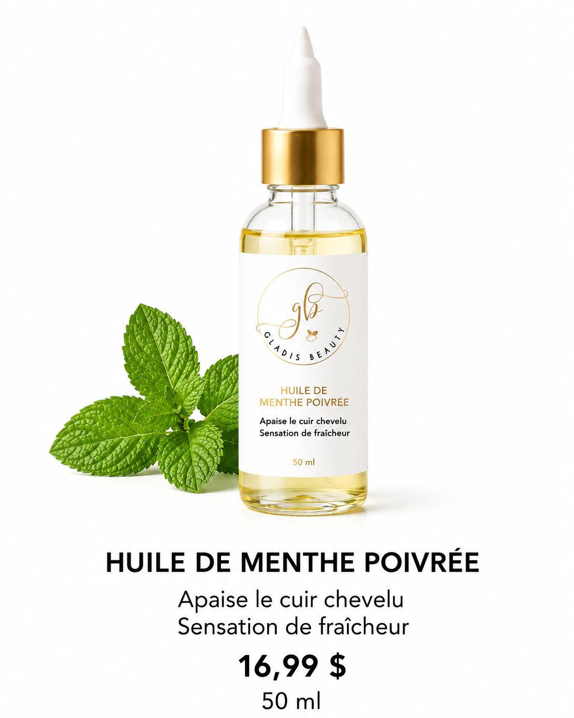 Huile de menthe poivrée